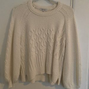 Madewell Cable-knit Sweater
